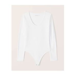 NWT Abercrombie Seamless Fabric Scoopneck Bodysuit